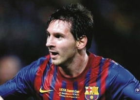 Messi convirtió un gol en su regreso al Barcelona