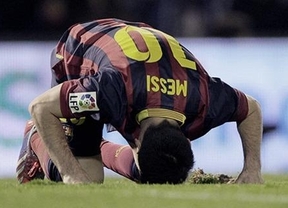 Messi se desgarró y estará dos meses fuera de las canchas