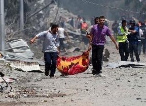 Israel bombardeó el hospital más importante de Gaza