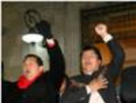 Chávez llega para inaugurar PETROANDINA