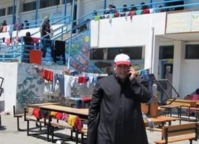 El padre Hernández agradeció a la Argentina por la ayuda recibida en Gaza