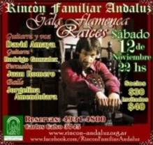 David Amaya se presenta en el Rincón Andaluz