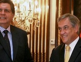 Alan García y Sebastián Piñera acordaron revitalizar las relaciones bilaterales entre Perú y Chile