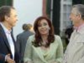 Zapatero ratificó el compromiso estratégico de España y sus empresas con Argentina