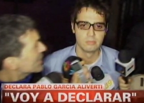 Pablo García declaró por escrito y le echó la culpa al ciclista atropellado