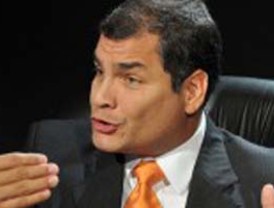Correa niega haber recibido dinero de las FARC