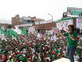 Lourdes aumentará el presupuesto para disminuir inseguridad