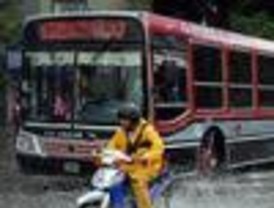 Las lluvias intensas seguirán hasta el domingo en la Ciudad