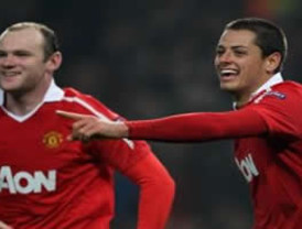 Rooney y Javier Hernández adelante para jugador del mes