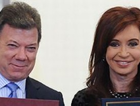 Cristina y Santos destacaron el “relanzamiento” de las relaciones entre ambos países