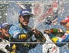 Alonso, campeón del mundo por segunda vez en el día de la retirada de Schumacher