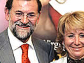 El PP de Madrid, celoso por las palabras de Rajoy hacia Gallardón, pide más para Aguirre