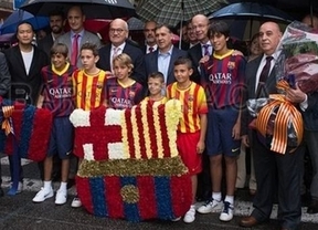 El 'Tata' Martino representó al Barcelona en la Diada catalana