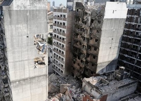 Demolerán los edificios afectados por la explosión en Rosario