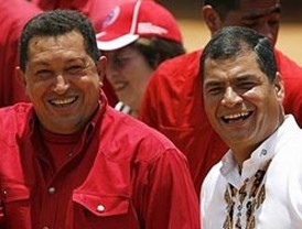 Chávez felicita a Correa por 'histórica' victoria