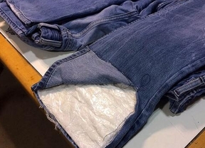 Descubren a un ciudaddano español con 4 kilos de cocaína ocultos en jeans
