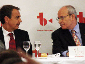 Zapatero exhibe el esfuerzo inversor en Cataluña para contrarrestar la desafección