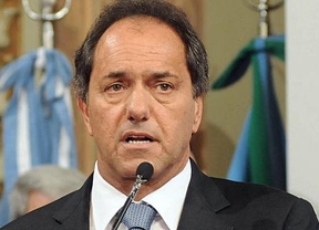Scioli aseguró que "la provincia va a pacificarse con colaboración y responsabilidad"