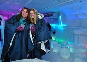 En Bariloche abrieron el bar de hielo más grande de Latinoamérica