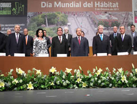 El presidente FCH realizó un llamado a todo el mundo, a fin de crear y transformar ciudades humanas y dignas
