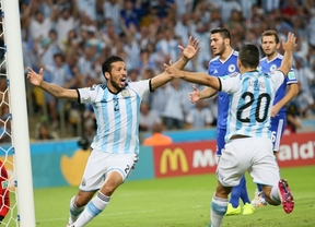 Argentina le gana a Bosnia en un arranque demoledor