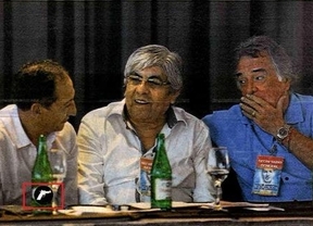 Una foto del diario La Nación enfureció a Moyano y a Barrionuevo