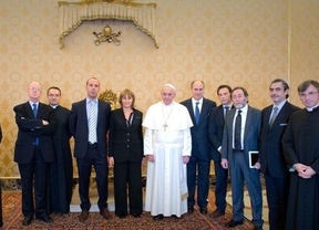 Gils Carbó se reunió con el Papa Francisco en el Vaticano