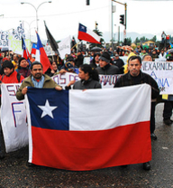 Ciudadanos chilenos piden que Argentina 