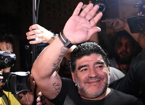 Maradona será la estrella principal en el Partido Por la Paz 