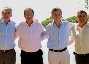 Macri y Sanz anunciaron un acuerdo electoral en Entre Ríos