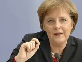 Merkel, partidaria de recapitalización de la banca