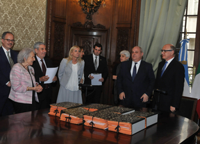 Italia entregó a Argentina documentación sobre víctimas de la dictadura