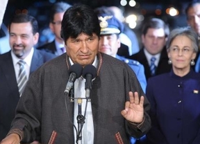 Evo anunció la expropiación de la administradora de los tres principales aeropuertos de Bolivia