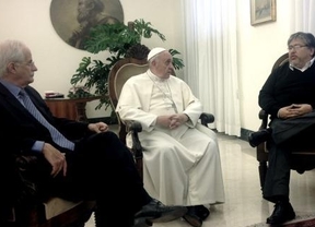 El Papa Francisco recibió una delegación del movimiento Evita