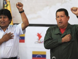 Chávez considera a Santos como una amenaza