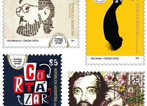 El Correo Argentino lanza sellos postales en homenaje a Julio Cortázar