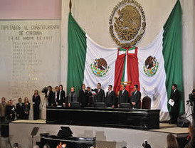 Duarte es ya gobernador de Veracruz; asisten al acto Peña Nieto, Moreira, Gordillo, Madrazo, José Murat
