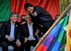 El vicepresidente Boudou participó de la asunción de Evo Morales