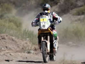 El español Marc Coma virtual ganador en rally de motos del Dakar