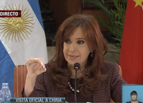 Para Cristina "la asociación estratégica con China es una política pública de Estado en Argentina"