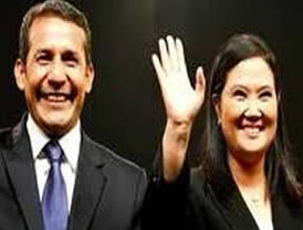 Nueva encuesta da leve ventaja a Keiko Fujimori sobre Humala; cerrada elección