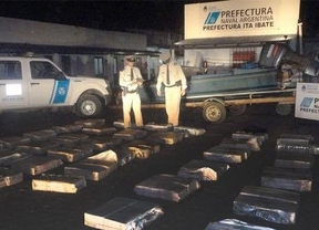 Secuestran casi 800 kilos de marihuana en Corrientes