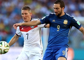 Gran primer tiempo entre Argentina y Alemania que no se sacan ventajas