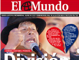 ¿División en el MAS?