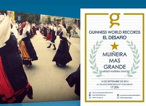 En "Buenos Aires celebra Galicia" van por el récord guiness de muñeira