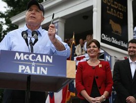 McCain cancela campaña por crisis en EEUU