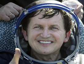 Charles Simonyi aterrizó con éxito en las estepas de Kazajistán.