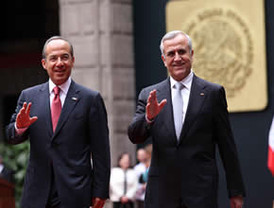 Michael Suleiman inició este lunes la primera visita presidencial del Líbano a nuestro país, en 65 años