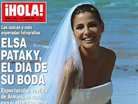 Elsa Pataky y las sus fotos de boda, en las revistas de corazón de la semana