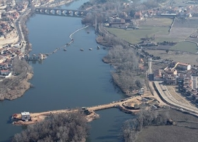 Las obras del puente nuevo de Zamora concluirán a principios del próximo año
